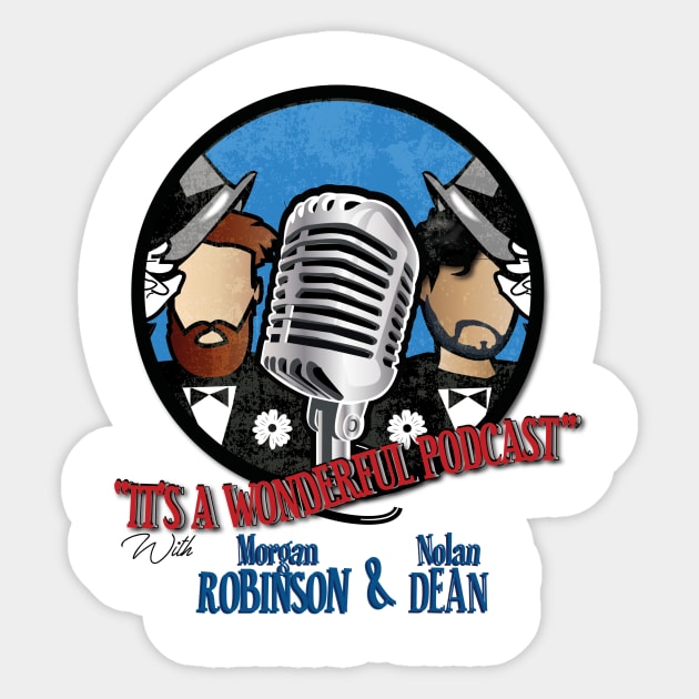 IT'S A WONDERFUL PODCAST Sticker by G9Design